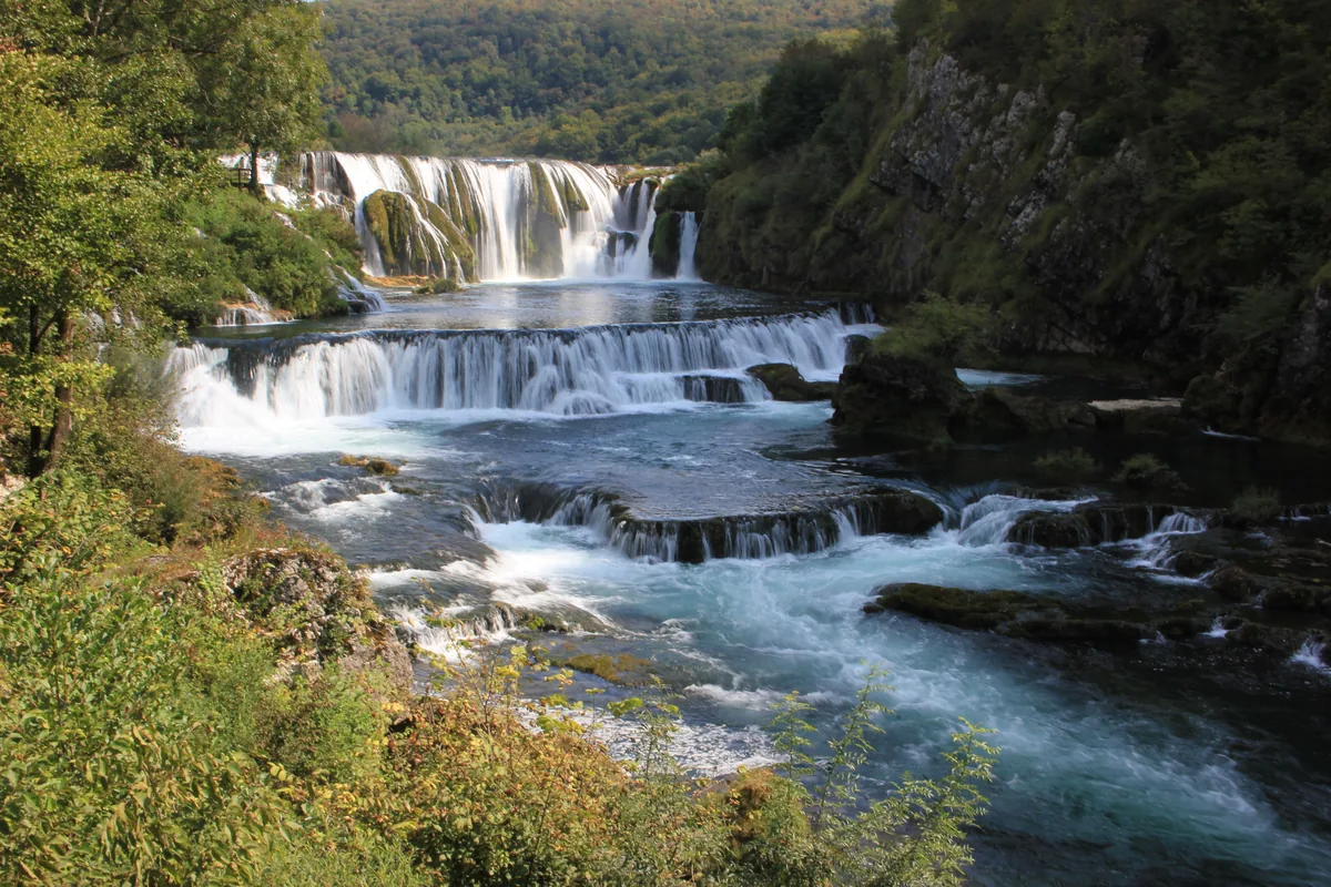 Štrbački buk on the Una River
